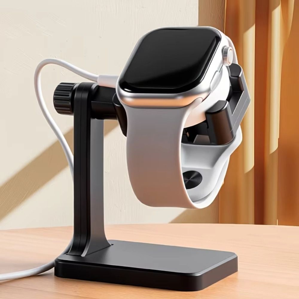 Watch Charging Dock - Adjustable Smartwatch Charging Stand Rotatable Stable