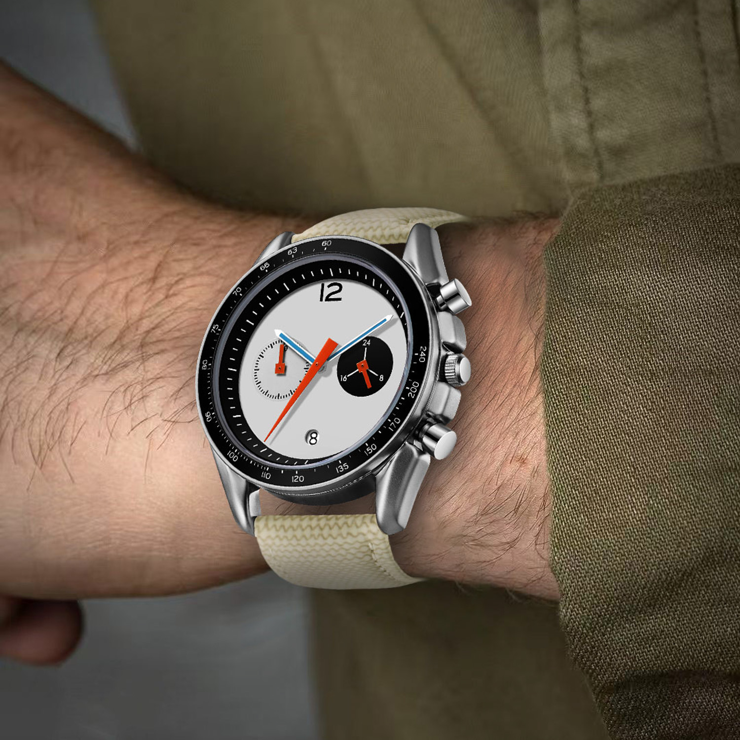 Smartwatch Vintage Watches For Men - CILOA Vintage Racing Chronograph Men Watch