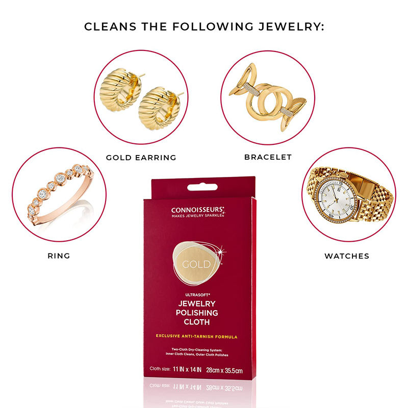 Connoisseurs Gold Polishing Cl - Watch Polishing Cloth review and price