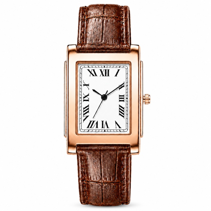 Minimalist Rectangle Men Watch - Smartwatch Vintage Watches For Men review and price