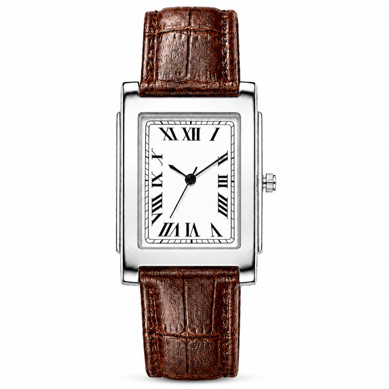 Minimalist Rectangle Men Watch - Smartwatch Vintage Watches For Men review and price