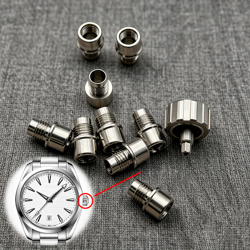 Screw Down Watch Crown Dia 6.5 - Watch Crown Pusher review and price
