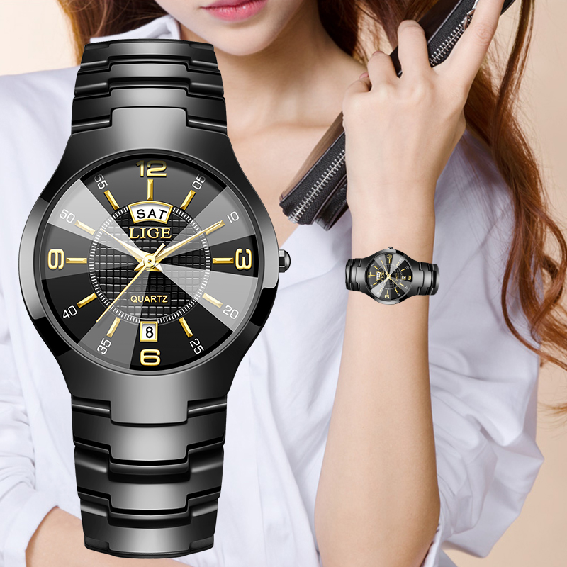 LIGE Fashion Elegant Women's W - Luxury Ceramic Watch review and price