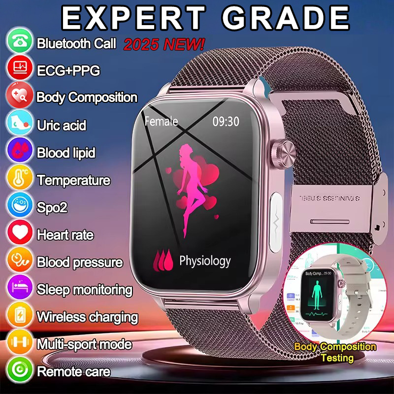 2025 New ECG+PPG Monitoring Sm - Smartwatch New Watches 2025 review and price