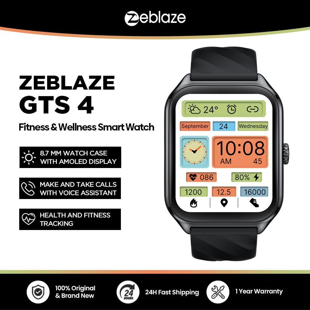 New Zeblaze GTS 4 Voice Callin - Smartwatch New Watches 2025 review and price