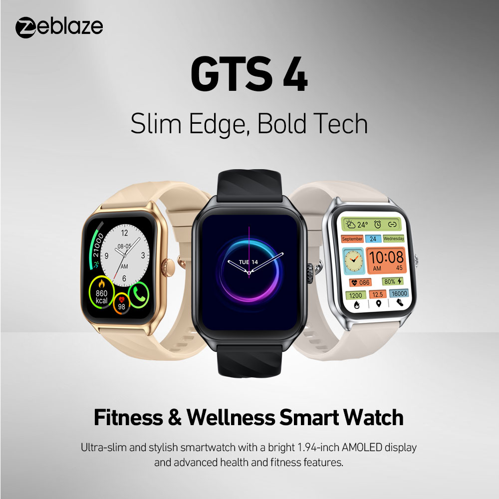 New Zeblaze GTS 4 Voice Callin - Smartwatch New Watches 2025 review and price