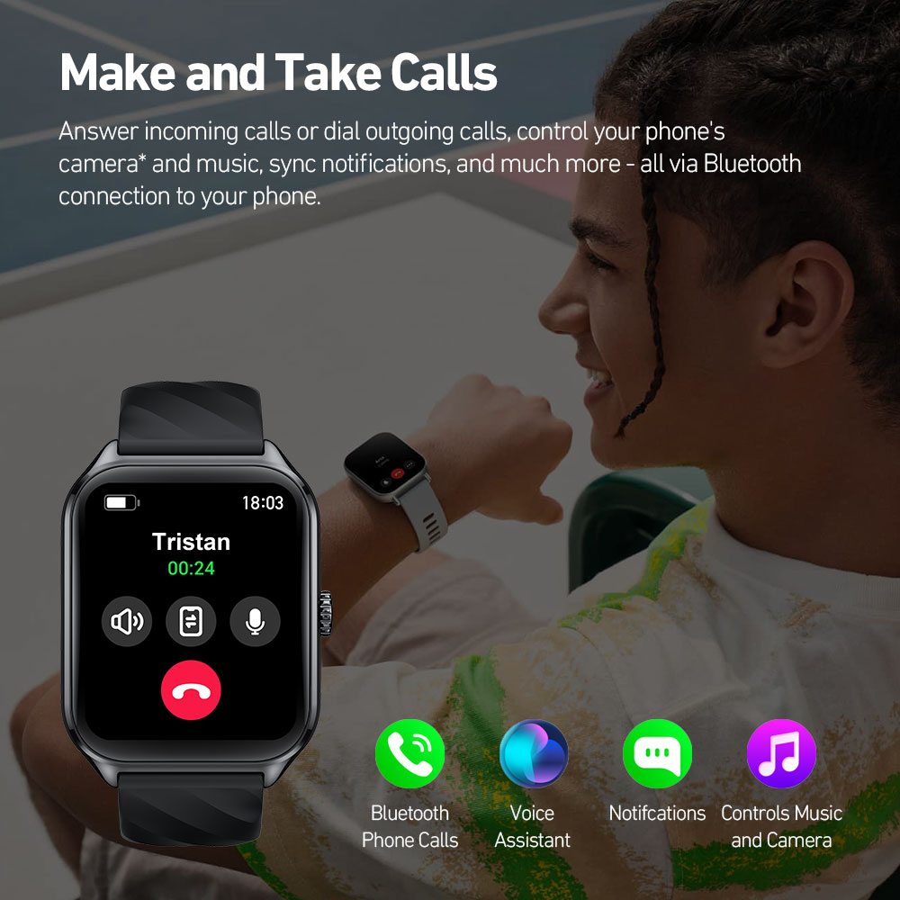 New Zeblaze GTS 4 Voice Callin - Smartwatch New Watches 2025 review and price