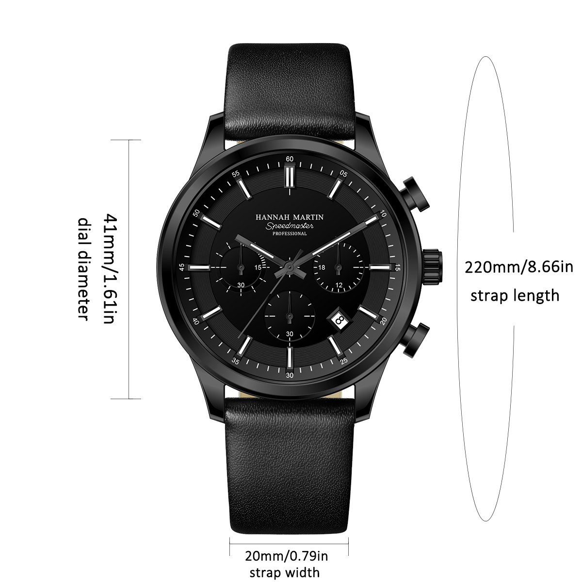 Hannah Martin Men Gift Box Men - Chronograph Sport Watch review and price