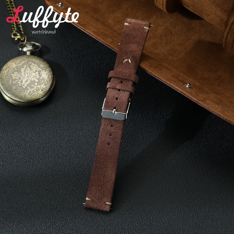 Vintage Suede Leather Watch Ba - Smartwatch Vintage Watches For Men review and price