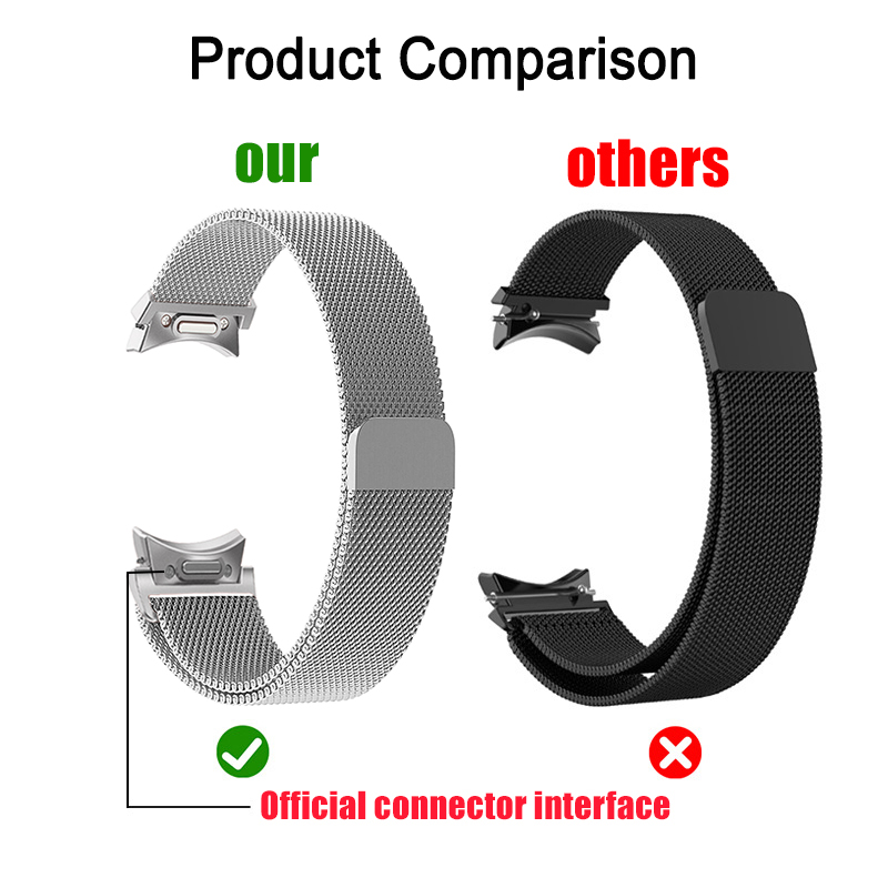 Milanese Loop Band For Samsung - Smartwatch Samsung Watches For Women review and price