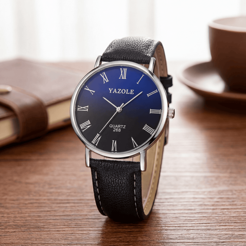 YAZOLE Minimalist Quartz Watch - Smartwatch Branded Watches For Men review and price