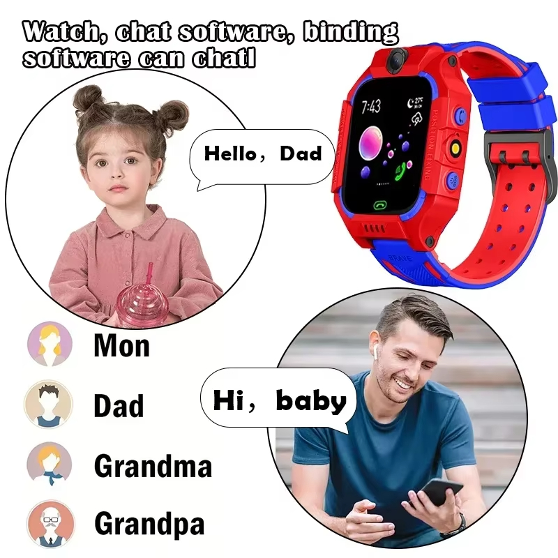 Lenovo 2027 5G Children Camera - Smartwatch Watches Useful Gift For Boys review and price