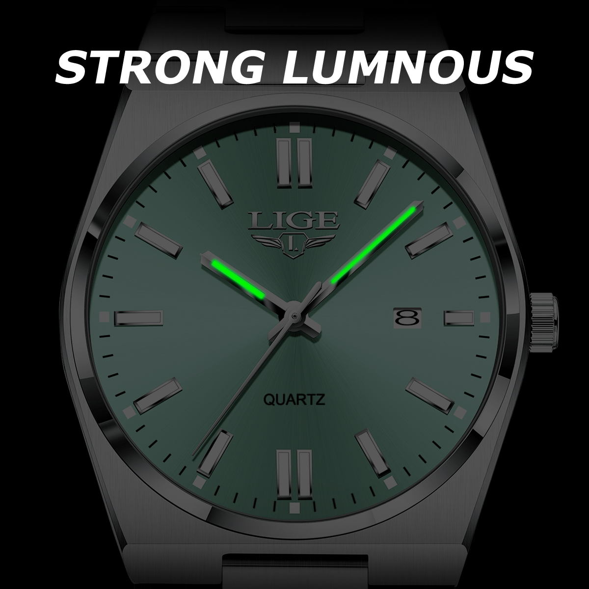 LIGE Luxury Brand Men Watches  - Smartwatch Vintage Watches For Men review and price