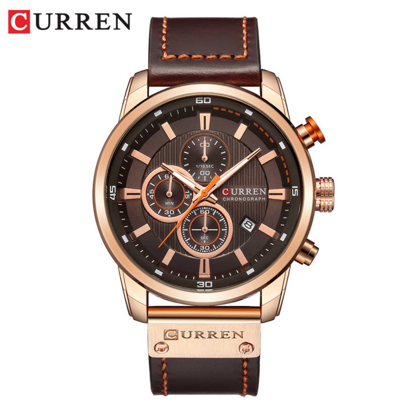 CURREN Fashion Date Quartz Men - Chronograph Sport Watch review and price