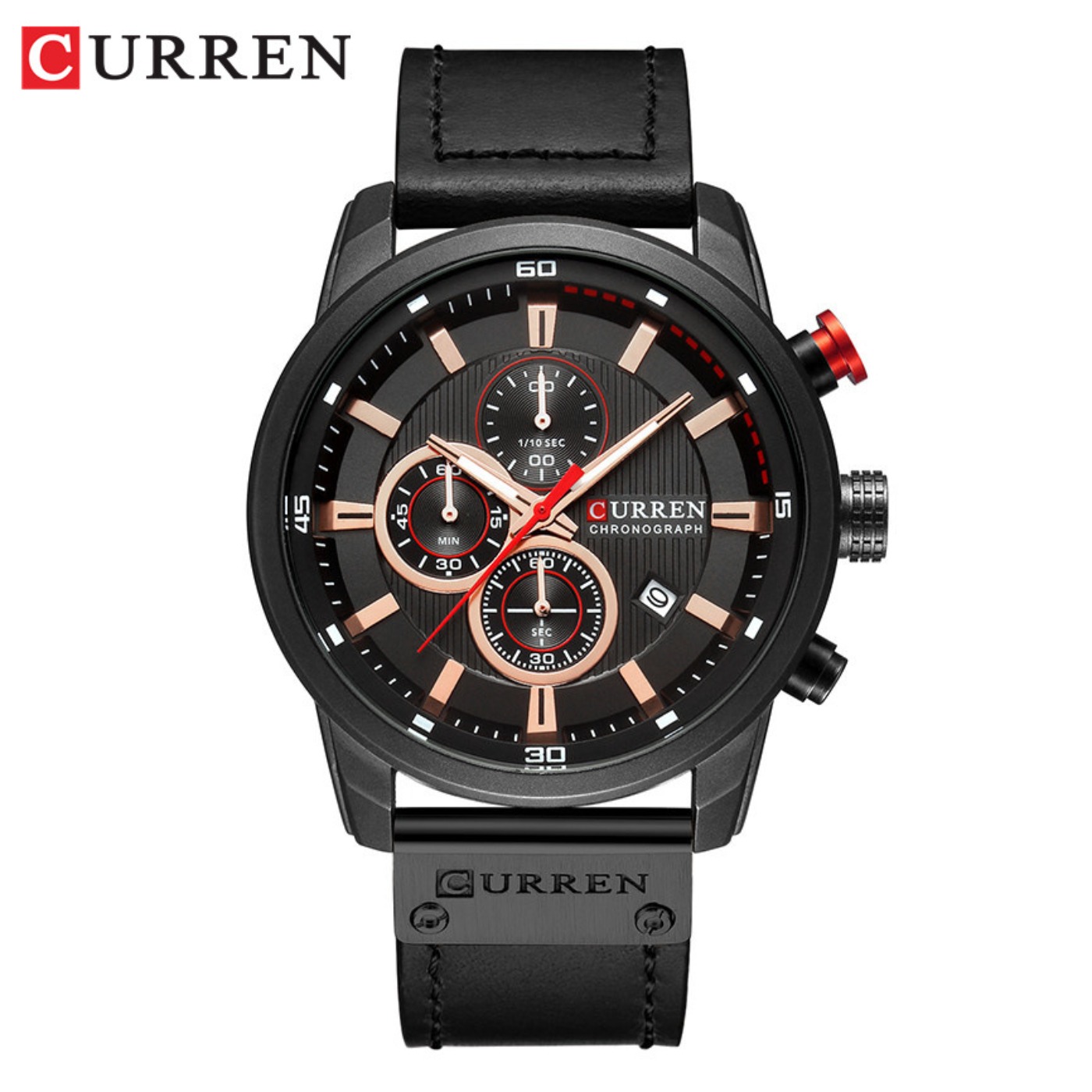 CURREN Fashion Date Quartz Men - Chronograph Sport Watch review and price