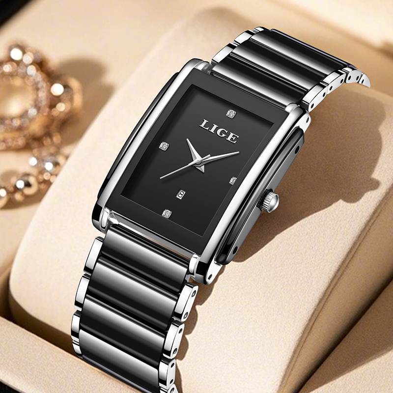 LIGE New Luxury Women Watches  - Luxury Ceramic Watch review and price