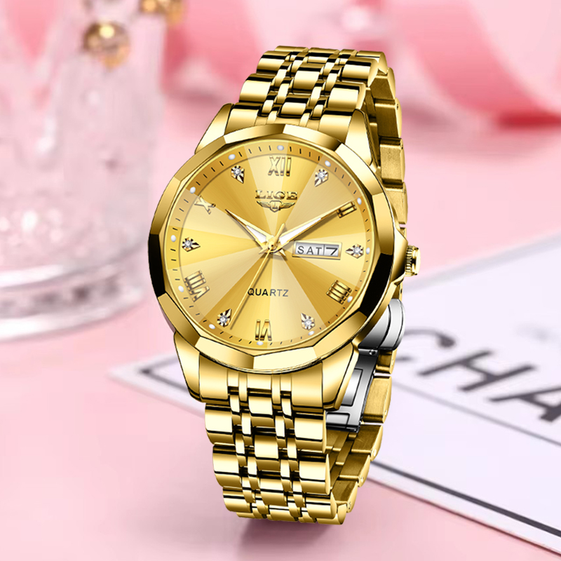 LIGE Brand Luxury Women Watch  - Chronograph Sport Watch review and price