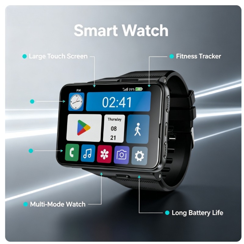 S999 Plus Smart Watch, 4G Andr - Smartwatch Watches For Women With Gps review and price