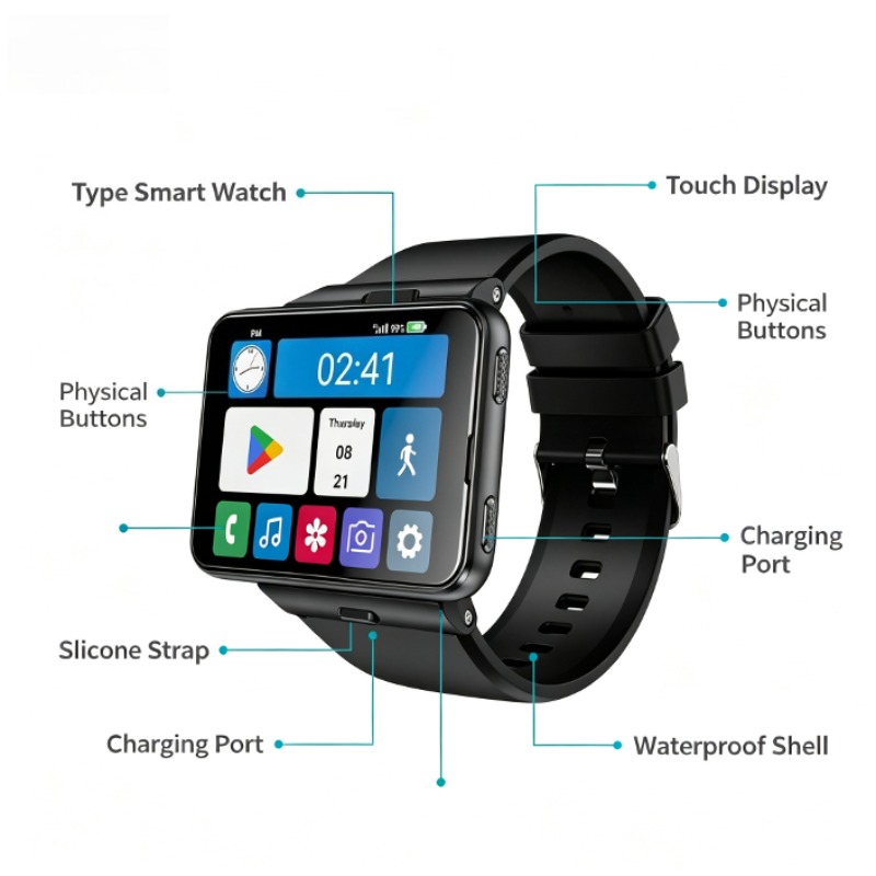 S999 Plus Smart Watch, 4G Andr - Smartwatch Watches For Women With Gps review and price