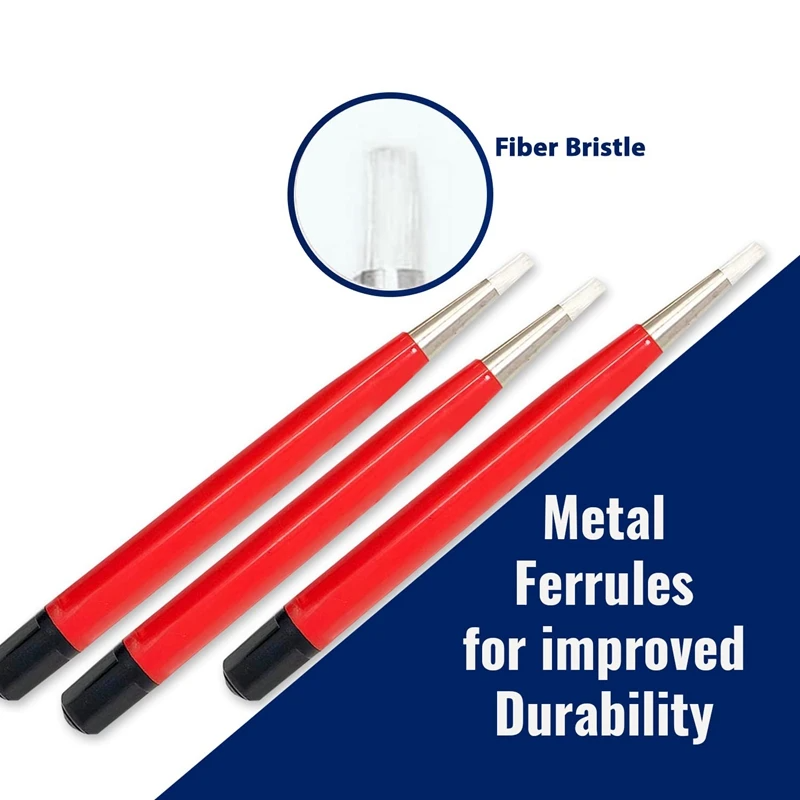 3Pcs Fiberglass Scratch Brush  - Watch Polishing Cloth review and price