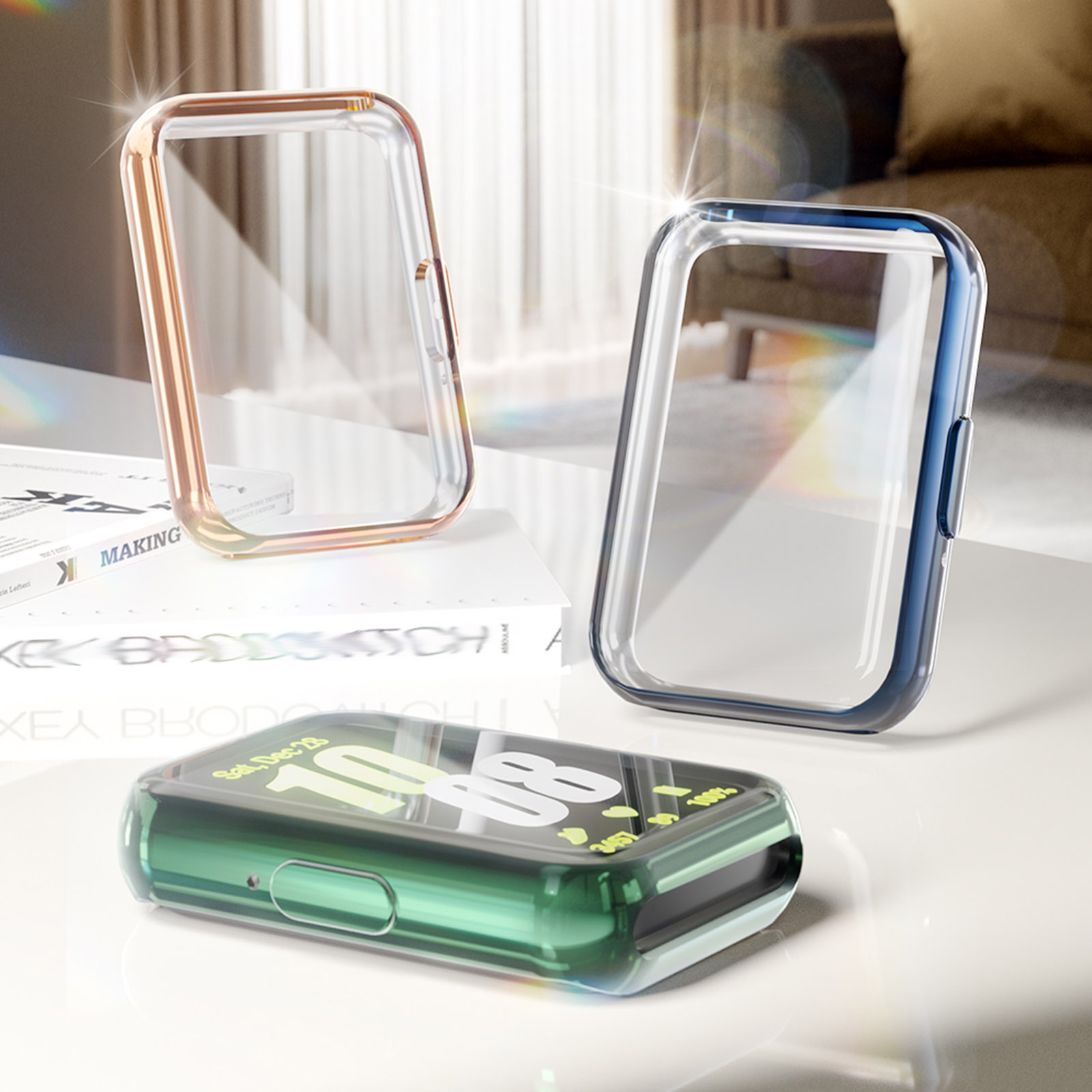 Cover for Samsung Galaxy Fit 3 - Smartwatch Samsung Watches For Women review and price