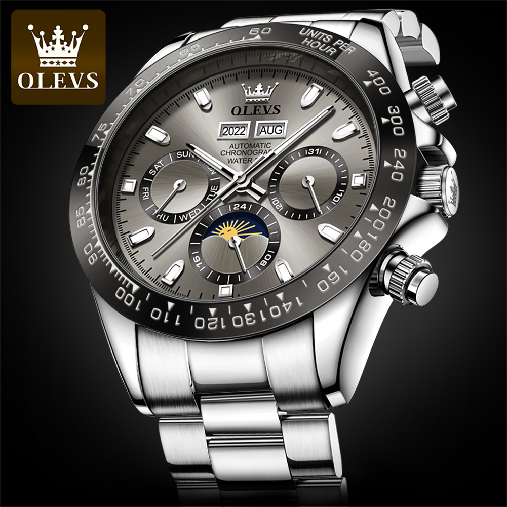 OLEVS 6654 Luxury Mens Watch C - Seiko Watch Presage review and price