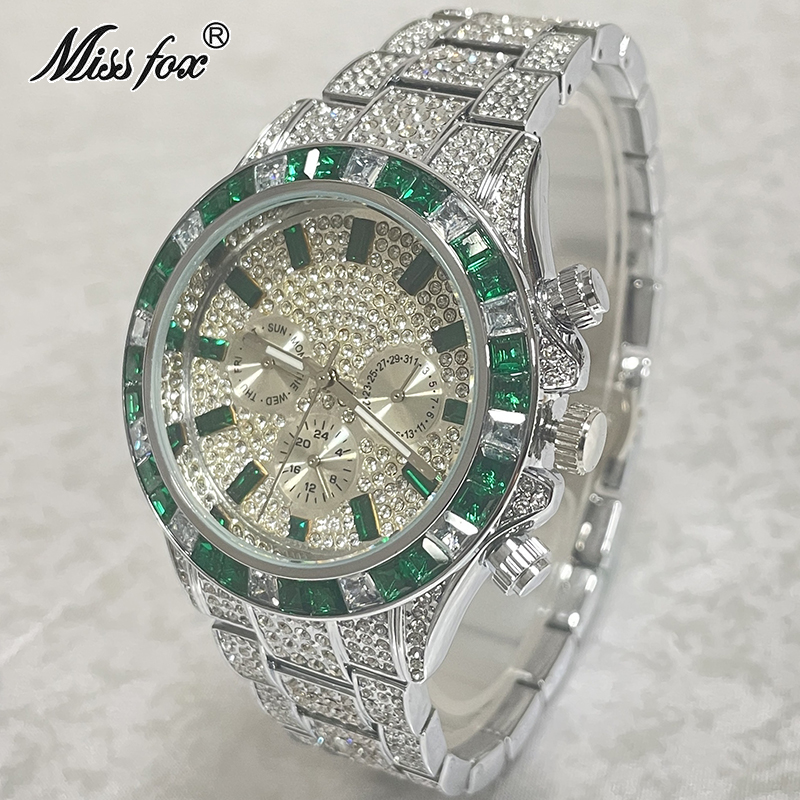 Luxury Brand MISSFOX Sliver Gr - Smartwatch Branded Watches For Men review and price