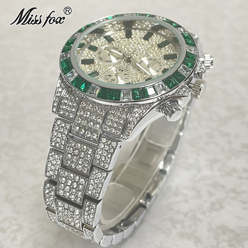 Luxury Brand MISSFOX Sliver Gr - Smartwatch Branded Watches For Men review and price