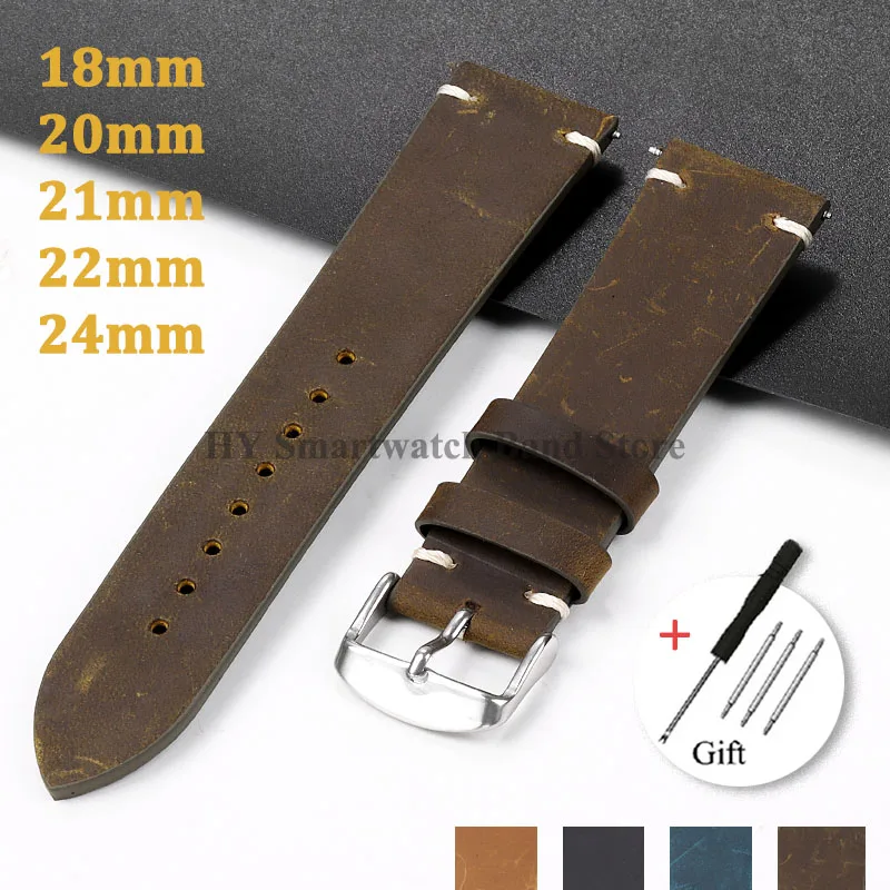 18mm 20mm 21mm 22mm 24mm Vinta - Smartwatch Vintage Watches For Men review and price