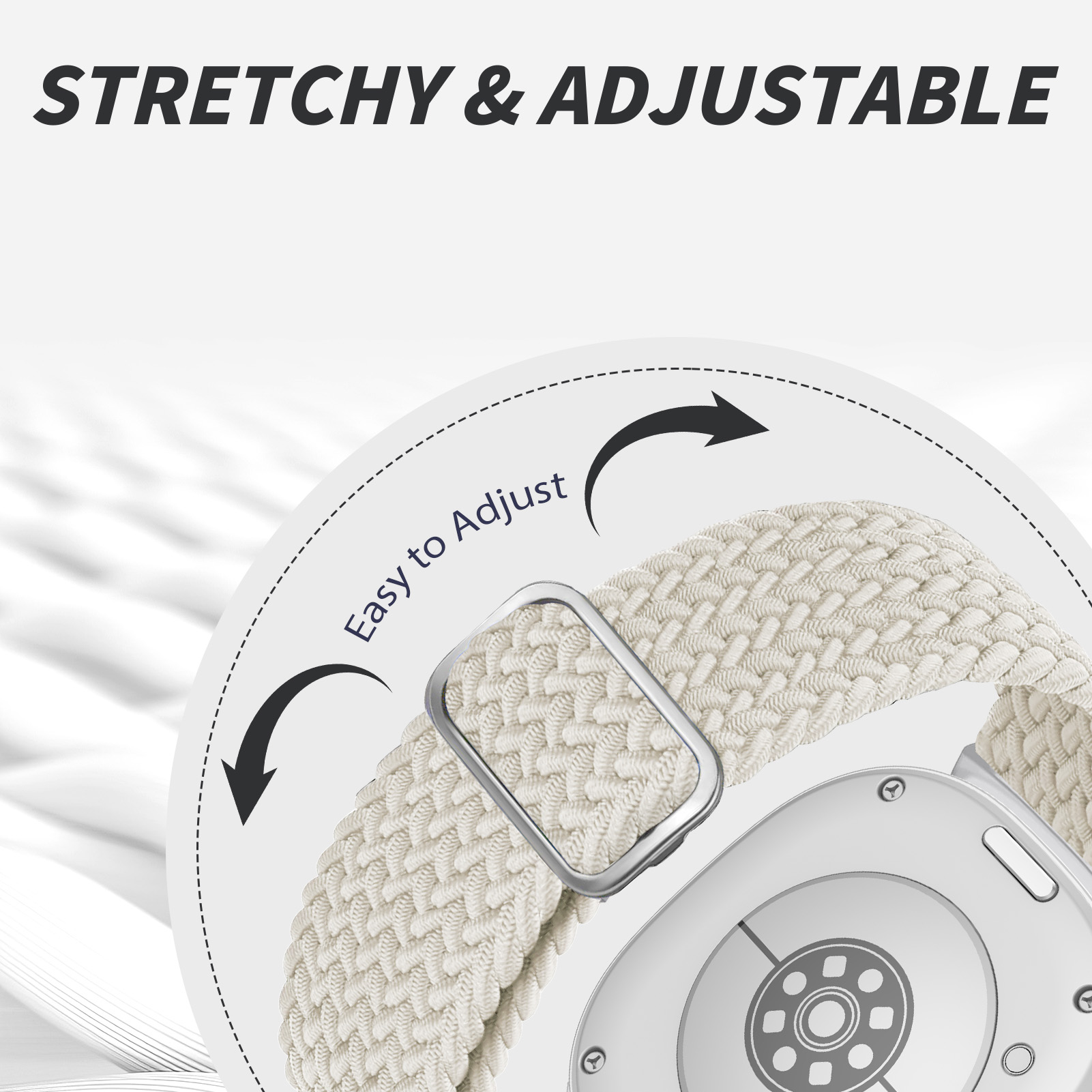 Braided loop bands for Samsung - Smartwatch Samsung Watches For Women review and price