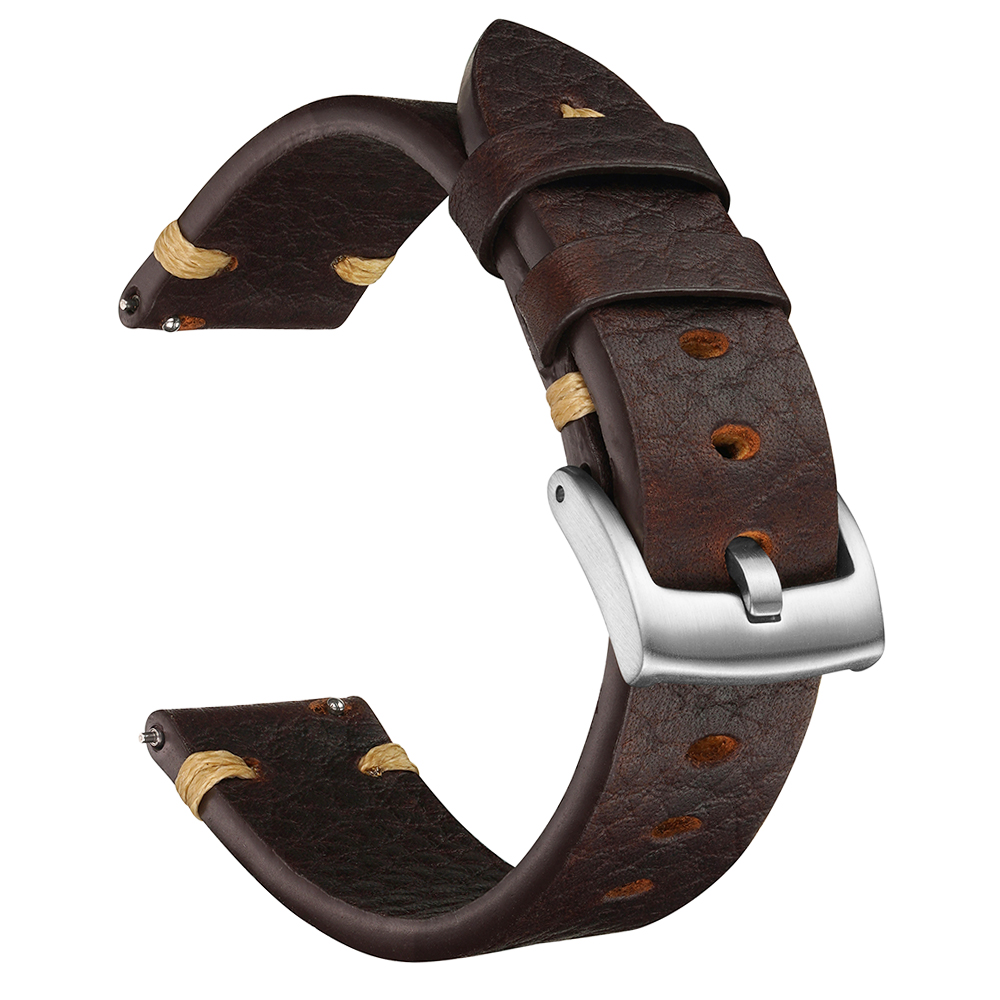 Genuine Leather Straps For Wat - Smartwatch Vintage Watches For Men review and price