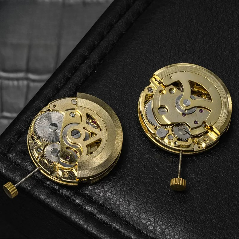 Gold Skeleton 27mm Watch Movem - Skeleton Mechanical Watch review and price