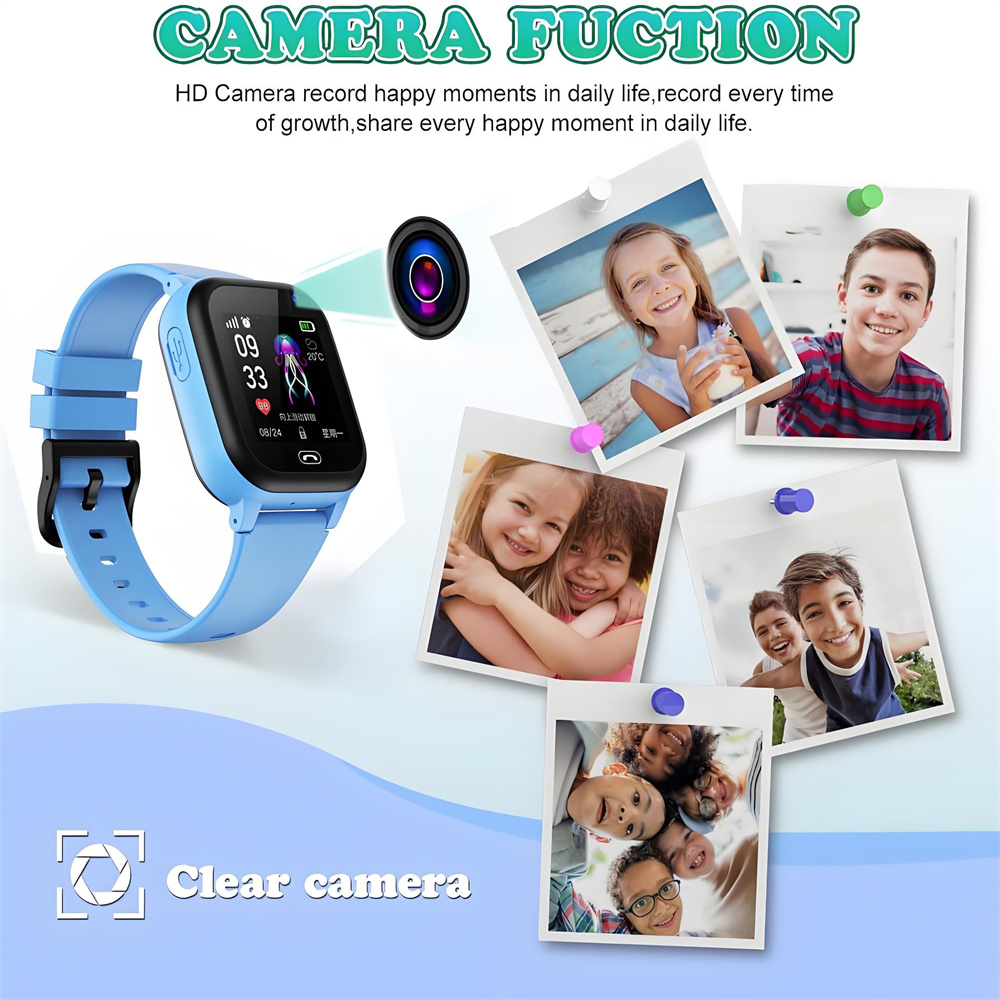 Kids Smart Watch GPS Tracker L - Smartwatch Watches Birthday Gift For Boys With Gps review and price