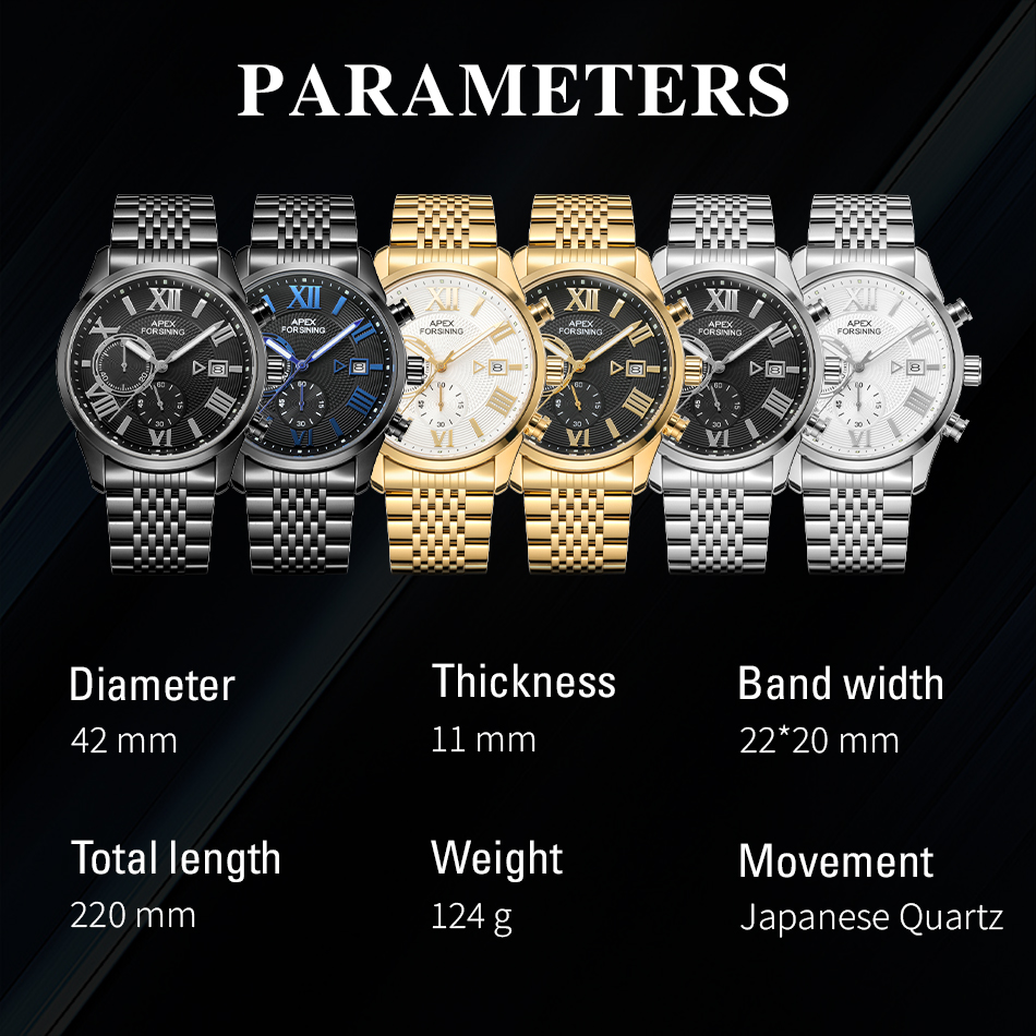 Forsining AF2502S Luxury Brand - Smartwatch Branded Watches For Men review and price