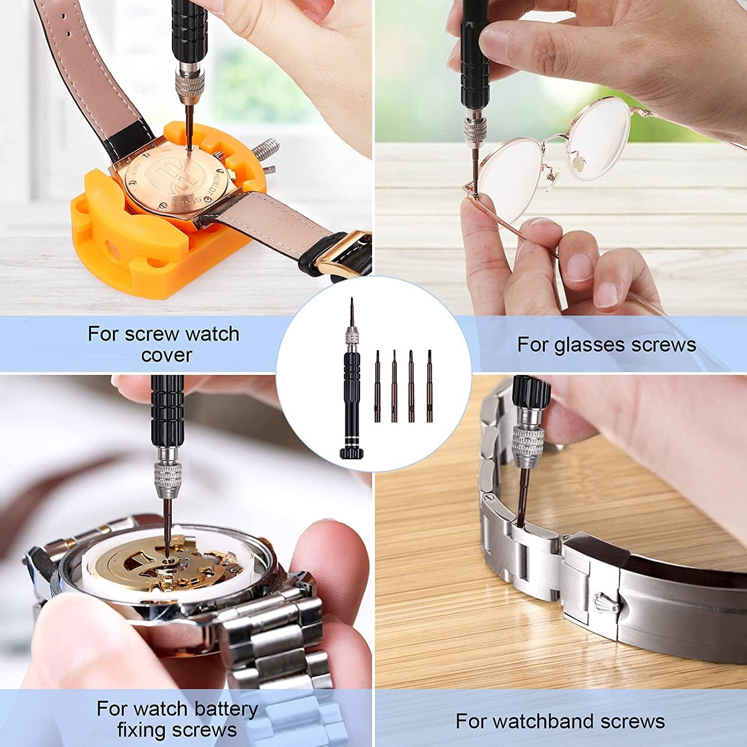 32 pcs Watch Battery Replaceme - Spring Bar Tool review and price