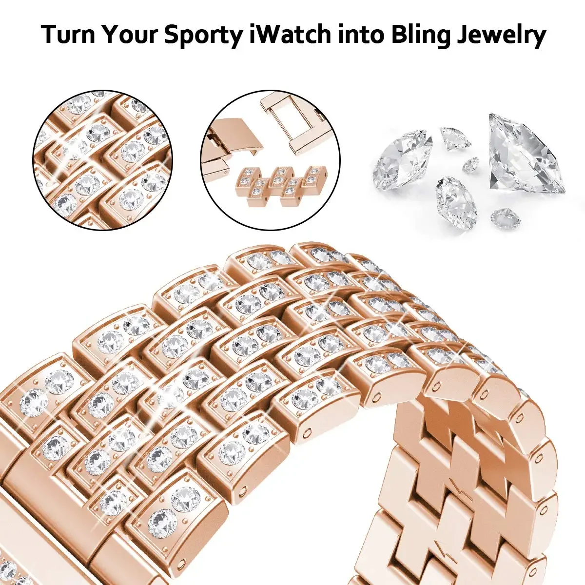 Diamond Band for Samsung Galax - Smartwatch Samsung Watches For Women review and price