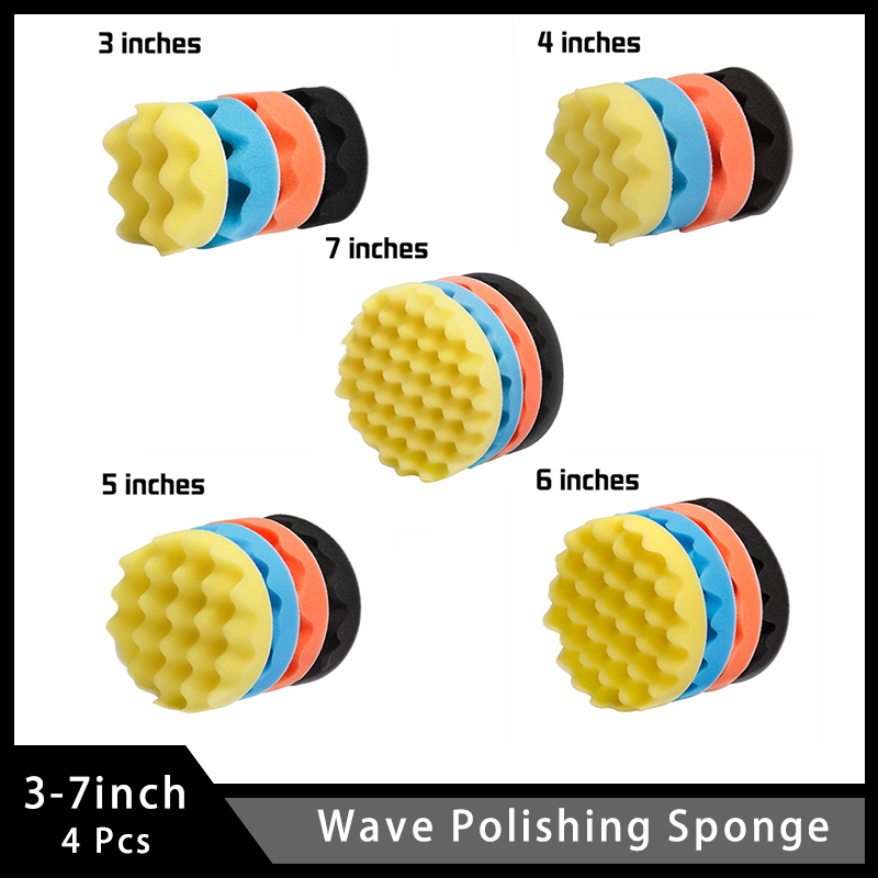 4 Pcs 3/4/5/6/7 Inch Buffing B - Watch Polishing Cloth review and price