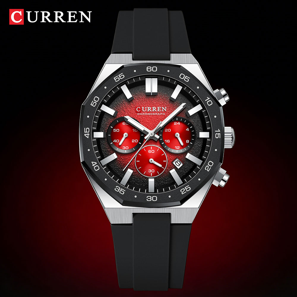 CURREN Fashion Casual Men Spor - Chronograph Sport Watch review and price