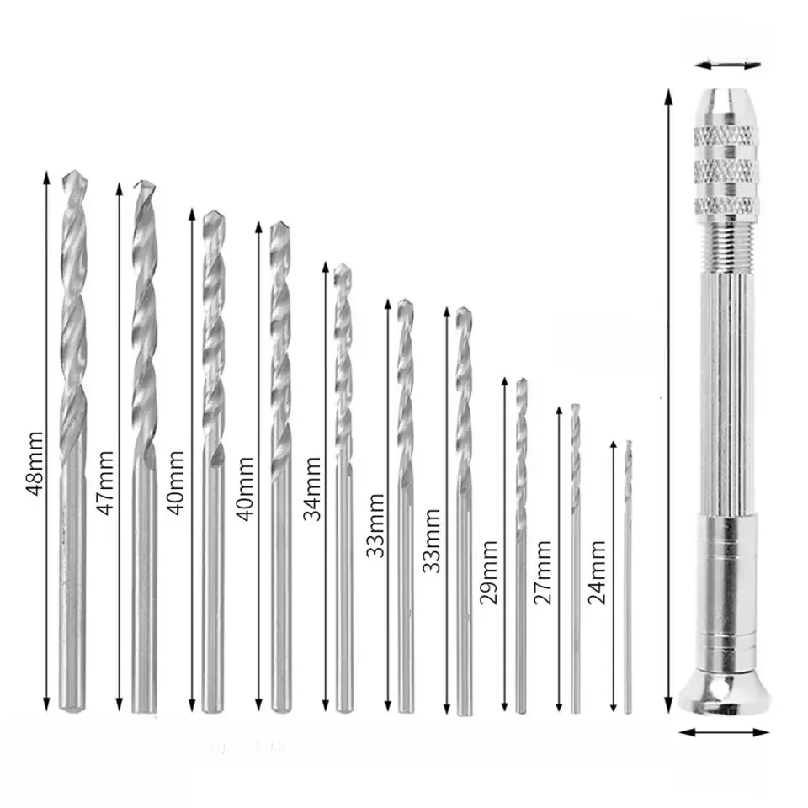 0.8-3.0mm Mini Hand Drill Wood - Watch S review and price