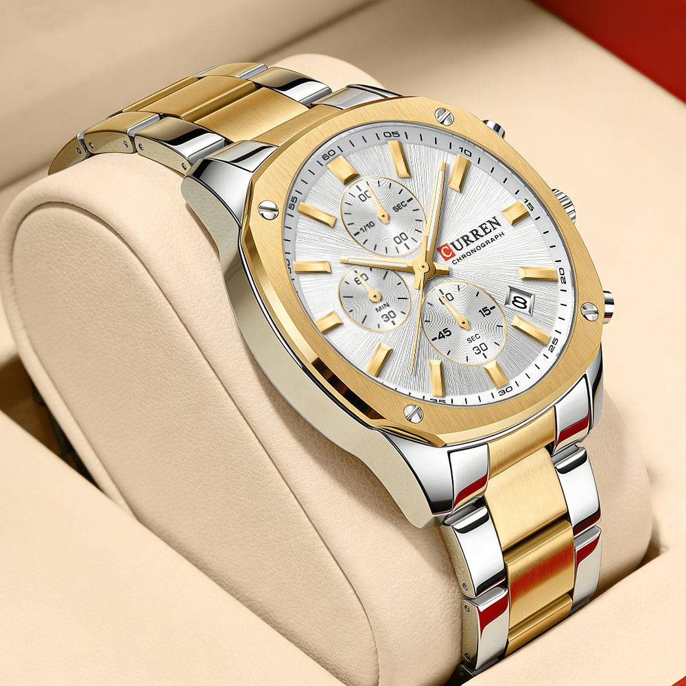 CURREN Modern Men's 42mm Sport - Chronograph Sport Watch review and price