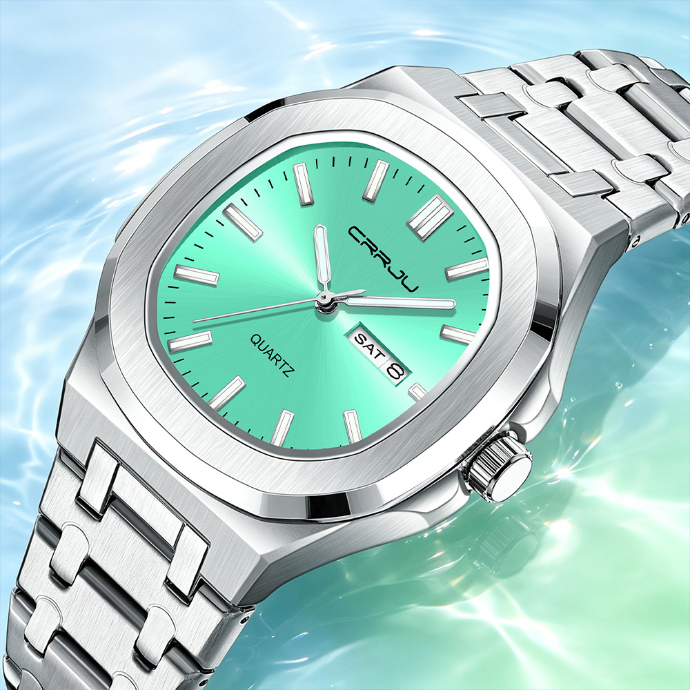 CRRJU 5039 Top Brand Men's Qua - Smartwatch Branded Watches For Men review and price