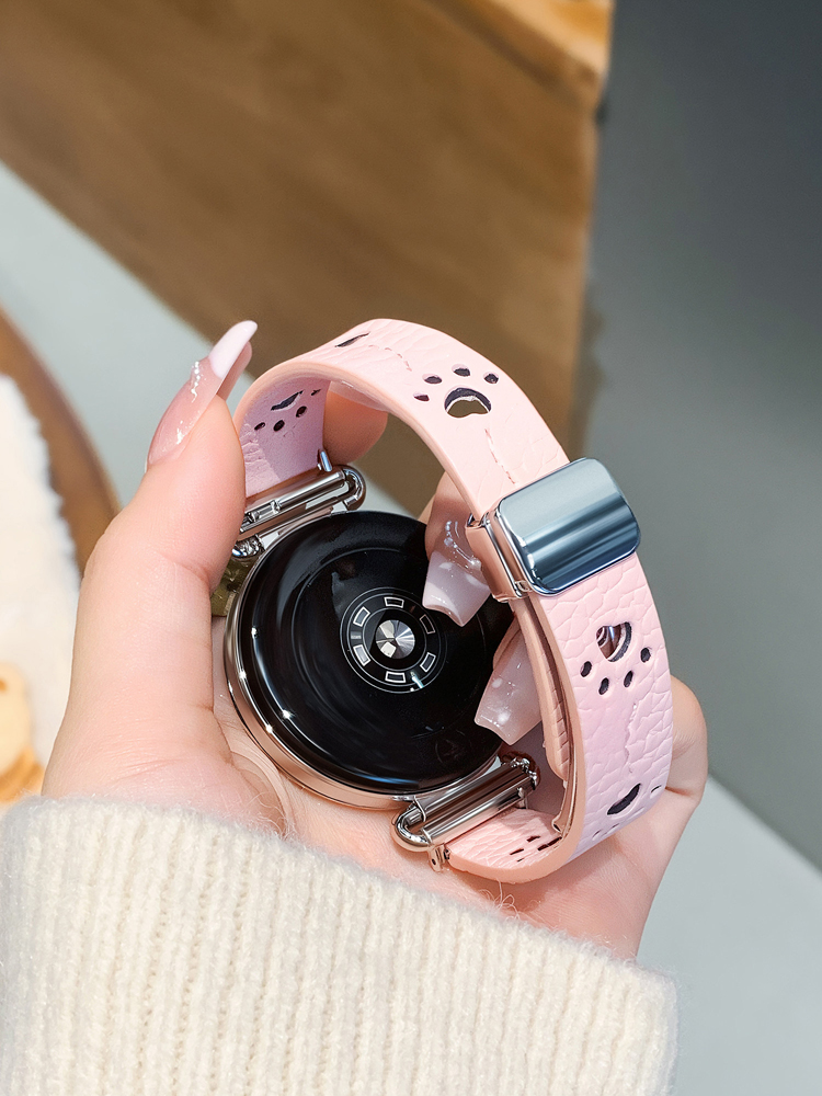 Hollow Cat Paw Pattern Strap f - Smartwatch Samsung Watches For Women review and price