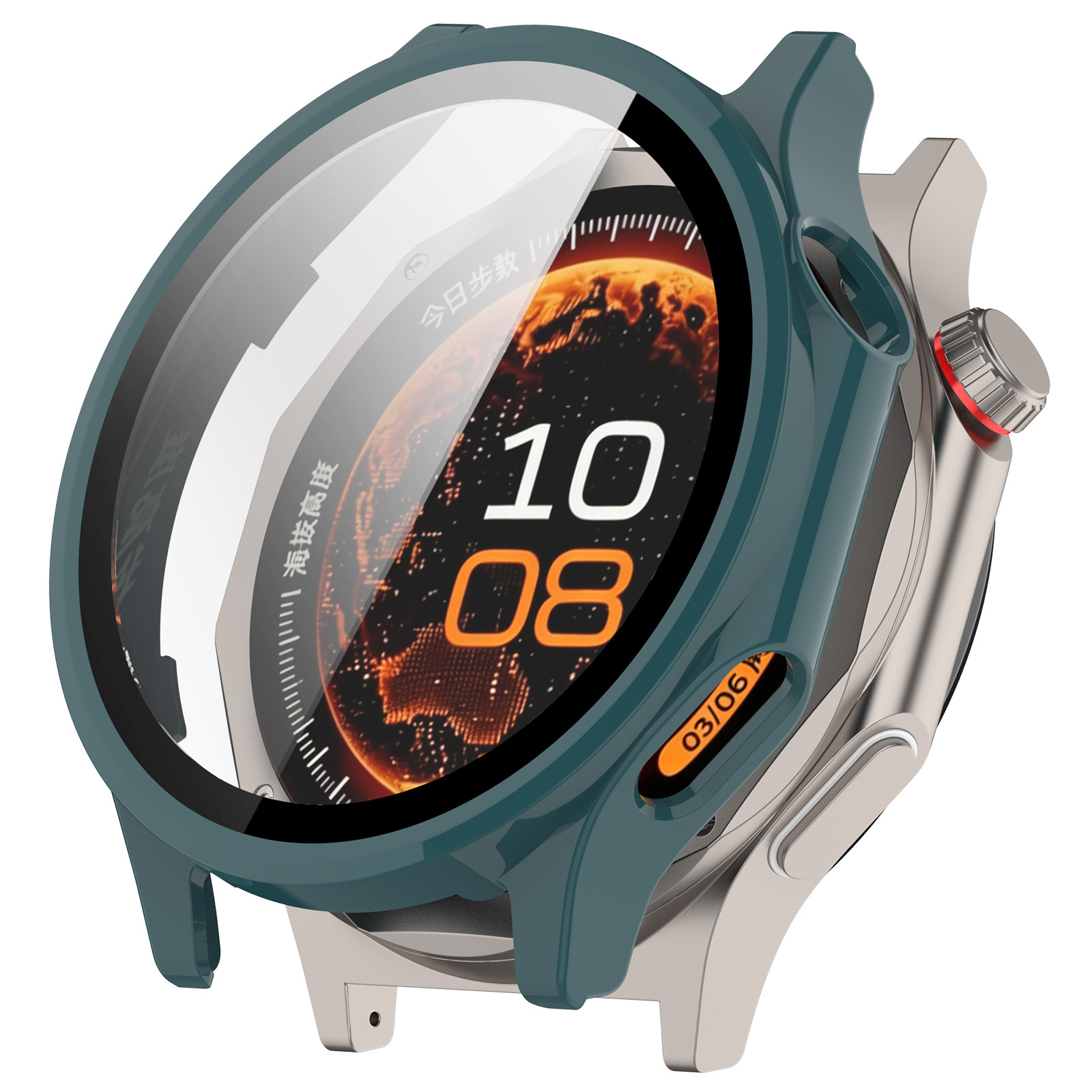 Glass+Case For OnePlus Watch4  - Smartwatch Oppo Watch review and price