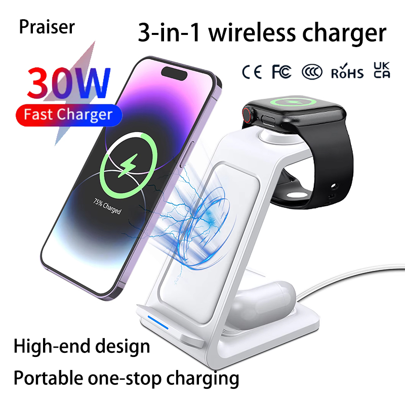 15W 3 in 1 Wireless Charger St - Smartwatch Oppo Watch review and price