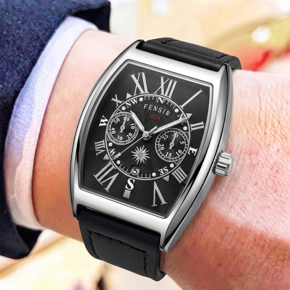 High-End Men's Watch with Barr - Smartwatch Vintage Watches For Men review and price