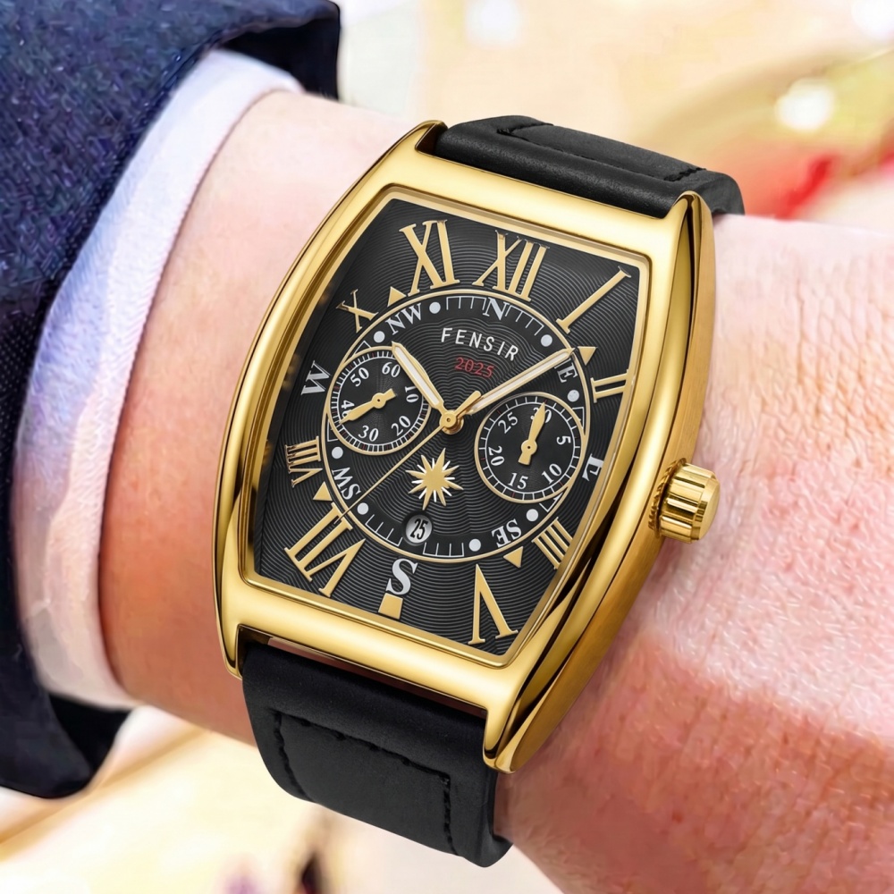 High-End Men's Watch with Barr - Smartwatch Vintage Watches For Men review and price