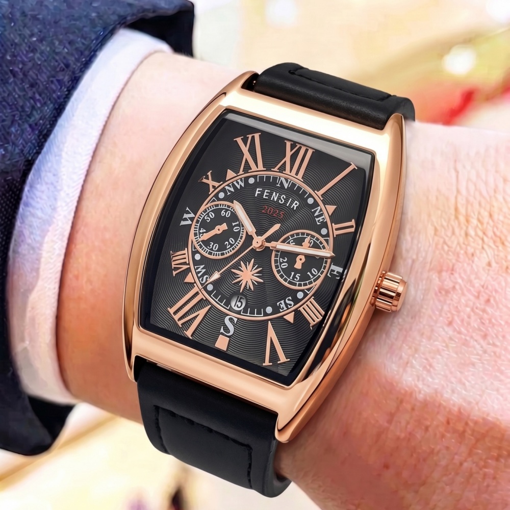 High-End Men's Watch with Barr - Smartwatch Vintage Watches For Men review and price