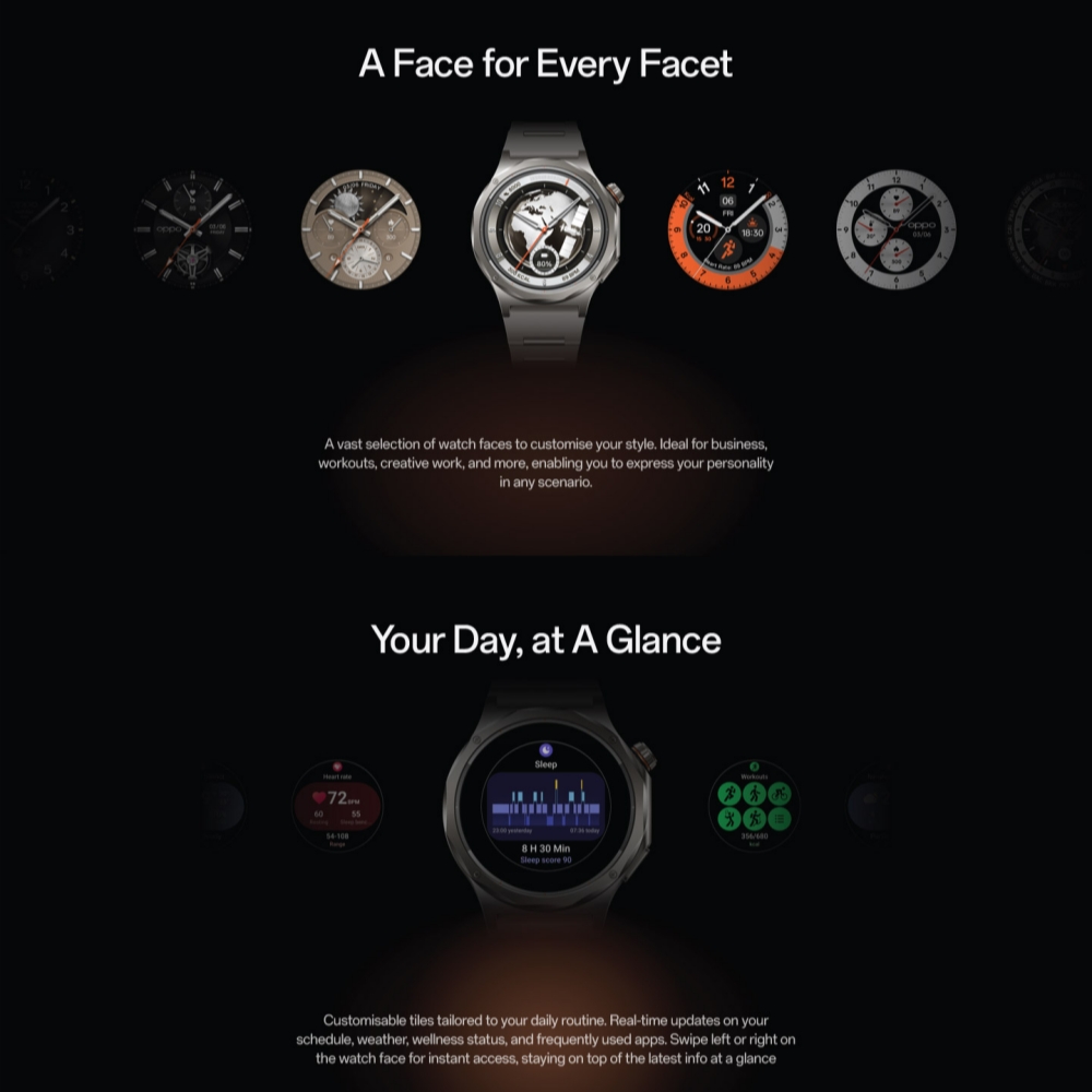 Smart Watch OPPO Watch X3 Glob - Smartwatch Oppo Watch review and price